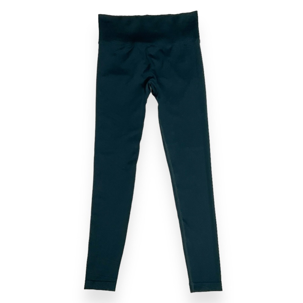 Compression Virago Leggings‎ Womens Small Teal Green Scrunch Yanyah